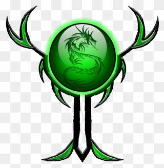 Adimarchus - Green Dragon Crest Clipart