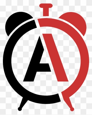 Sign, Time, Clock, Riot, Anarchy, Revolution - Logo Anarki Png Clipart