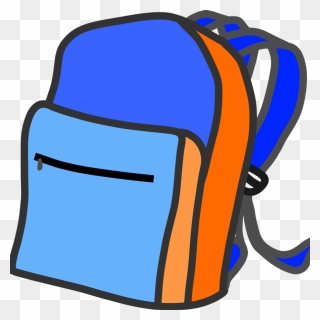 Backpack Clipart Giveaway - Transparent Background Backpack Clipart - Png Download