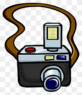 Camera - Camera Pin Club Penguin Clipart
