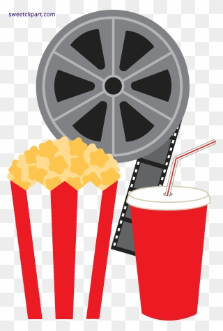 Movie Clipart Png Graphic Freeuse Stock Popcorn Soda - Movie Clipart Transparent Png
