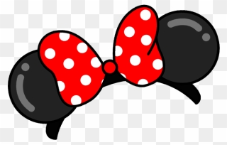 Mickey Mouse Minnie Mouse Headband Cartoon - Minnie Mouse Ears Cartoon Clipart