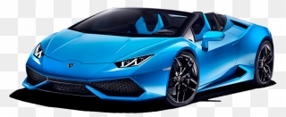 Electric Blue Clipart Lamborghini Aventador Lamborghini - Sports Car Lamborghini Blue - Png Download