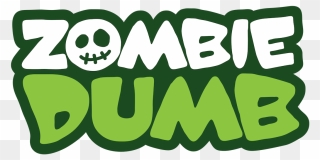 Zombie Dumb - Zombie Dumb Logo Clipart