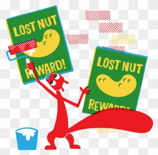 Coconut The Squirrel"s Lost His Nut Sing Along With Clipart
