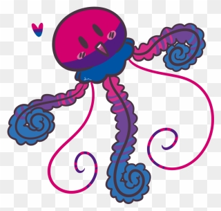 In The Spirit Of Pride Month I Made Some Pride Jellyfish Clipart
