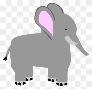 Ele - Indian Elephant Clipart