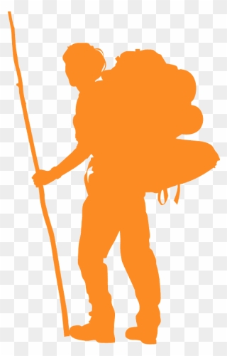 Hiker Silhouette Clipart