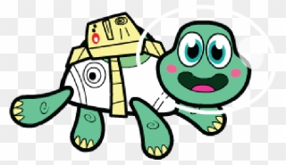 Teddy The Tortoise In An Astronaut Helmet, Music For - Cartoon Clipart