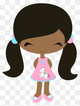 Clipart Girl Chore - Doll Clip Art - Png Download