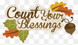 Count Your Blessings Clipart - Png Download