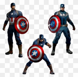 Captain America The Avengers Party Birthday - Avengers Captain America Cartoon Clipart