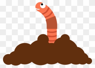 Earthworm Animal Clipart - Png Download