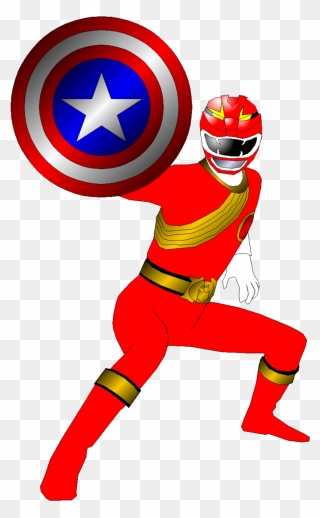 Image Royalty Free Stock Captain America Shield Clipart - Png Gao Rangers Transparent Png