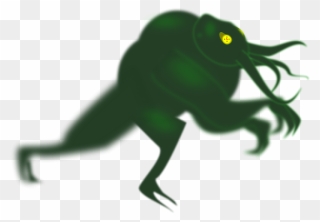 Cthulhu - Alien Creature Transparent Clipart