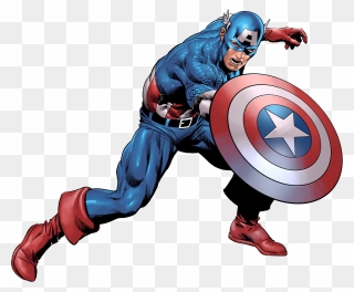 America Danvers Comics Book Carol Captain Comic Clipart - Captain America Comic Png Transparent Png