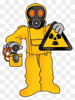 Suit Clipart Work - Radiation Clipart - Png Download