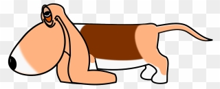 Sleepy Cartoon Dog Png Clipart
