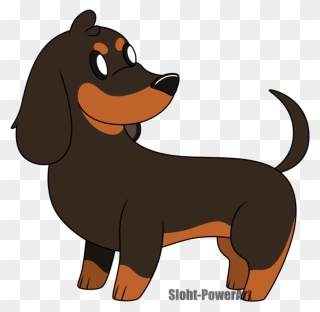 Collection Of Free Dachshund Drawing Cute Download - Cute Wiener Dog Drawing Clipart