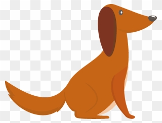 Dog Clipart - Dachshund - Png Download
