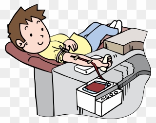 Blood Clipart Blood Donation, Blood Blood Donation - Cartoon Clip Art Blood Donation - Png Download