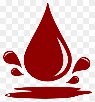Blood Droplets Png - Drop Of Blood Drawing Clipart