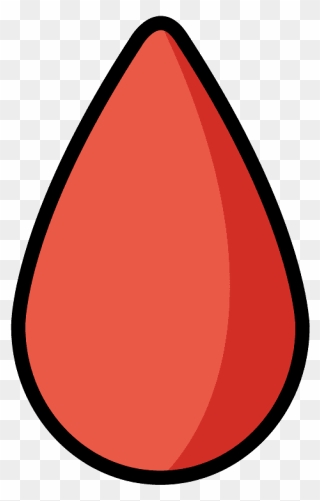 Drop Of Blood Emoji Clipart - Png Download