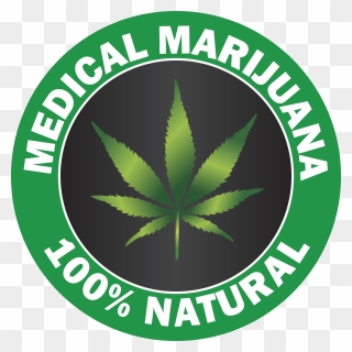 Free Clipart Of A Cannabis Leaf - Png Download