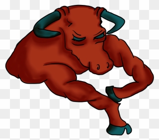 Bull - Cartoon Clipart