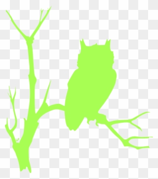 Green Owl Clip Art - Keep Calm And Listen - Png Download