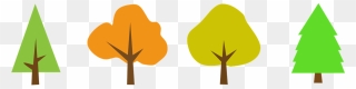 Tree Wood Clipart Free Photo - Stickers Of Trees - Png Download