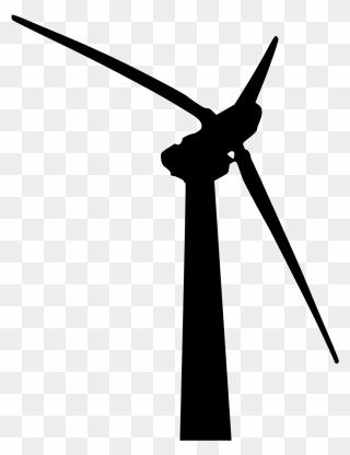 Vector Windmill Farm - Wind Turbine Icon Png Clipart