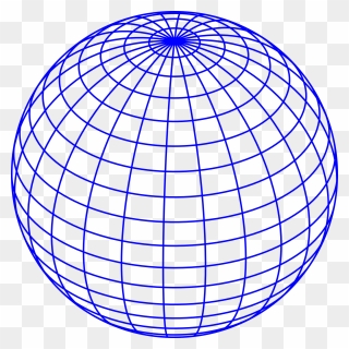 Globe Grid Png - Transparent Globe Grid Png Clipart