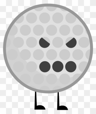 Golf Ball Vector Png - Bfdi Golf Ball Body Clipart