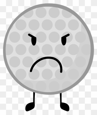 Battle For Dream Island Wiki - Golf Ball From Bfdi Clipart