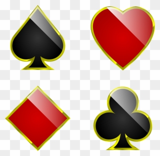 Logo - Spade Playing Cards Symbols Clipart