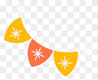 Flag Garland Clipart - Png Download