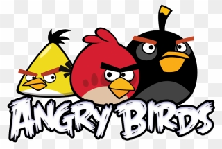 Angry Birds Online - Angry Birds Logo Png Clipart