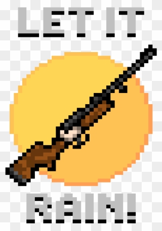 Shotgun Firearm Video Game Pixel Art - Ugandan Knuckles Pixel Art Easy Clipart
