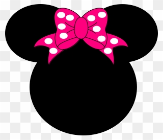Head Of Minnie Mouse Clipart