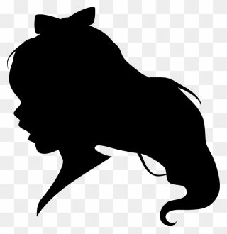 Silhouette Whiskers Clip Art - Woman Wonder Logo Silhouette - Png Download