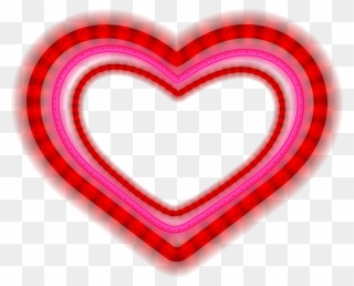 Summer Heart Clipart Banner Transparent Stock Shining - Valentine Frame Heart Png Transparent