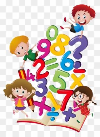 Kids Doing Math Clipart - Png Download