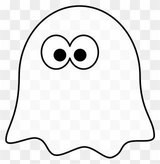 Transparent Halloween Clip Art Black And White - Animated Ghost - Png Download