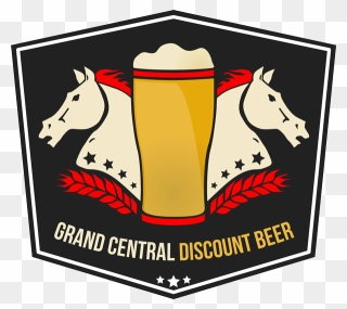 Beer Clip Domestic - Grand Central Discount Beer - Png Download