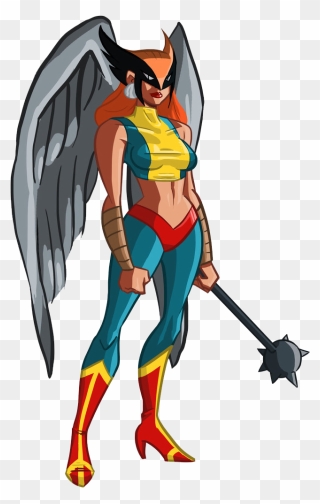 Hawkgirl Transparent Background - Hawkgirl Transparent Clipart