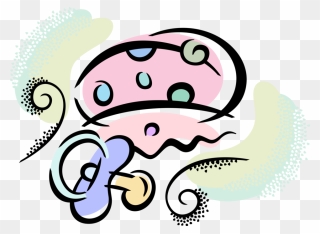 Infant Clipart Baby Pacifier - Png Download