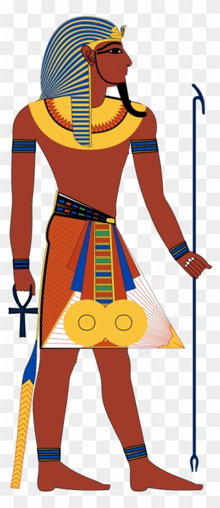 Egyptian Egypt Ancient - Pharaoh Clipart - Png Download