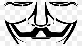 V For Vendetta Mask Png Clipart