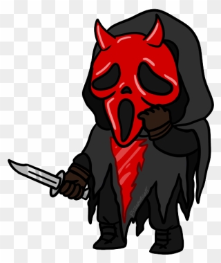 Dead By Daylight Ghostface Funny Clipart